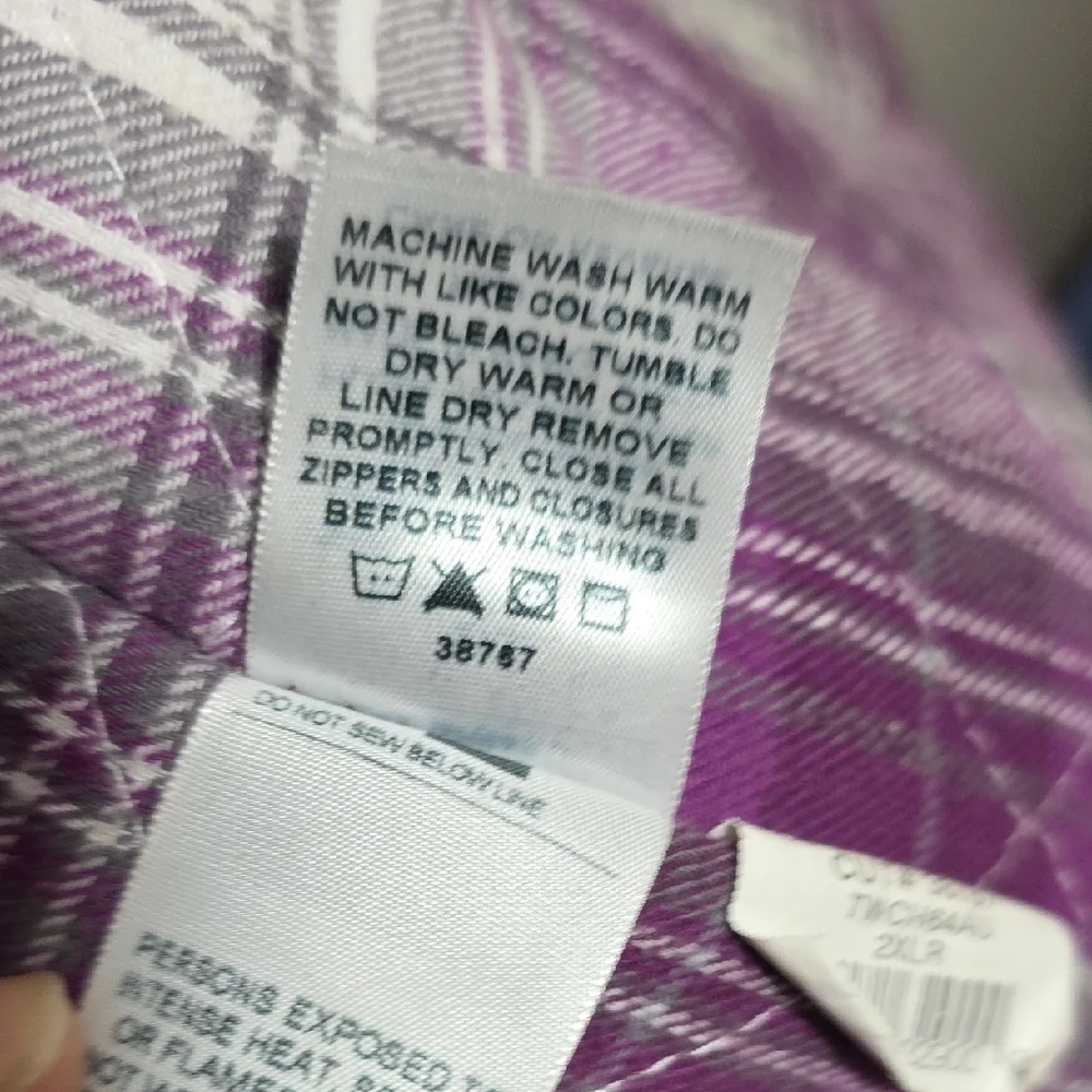 Women's Purple Utility Jacket - Picture 5 of 7
